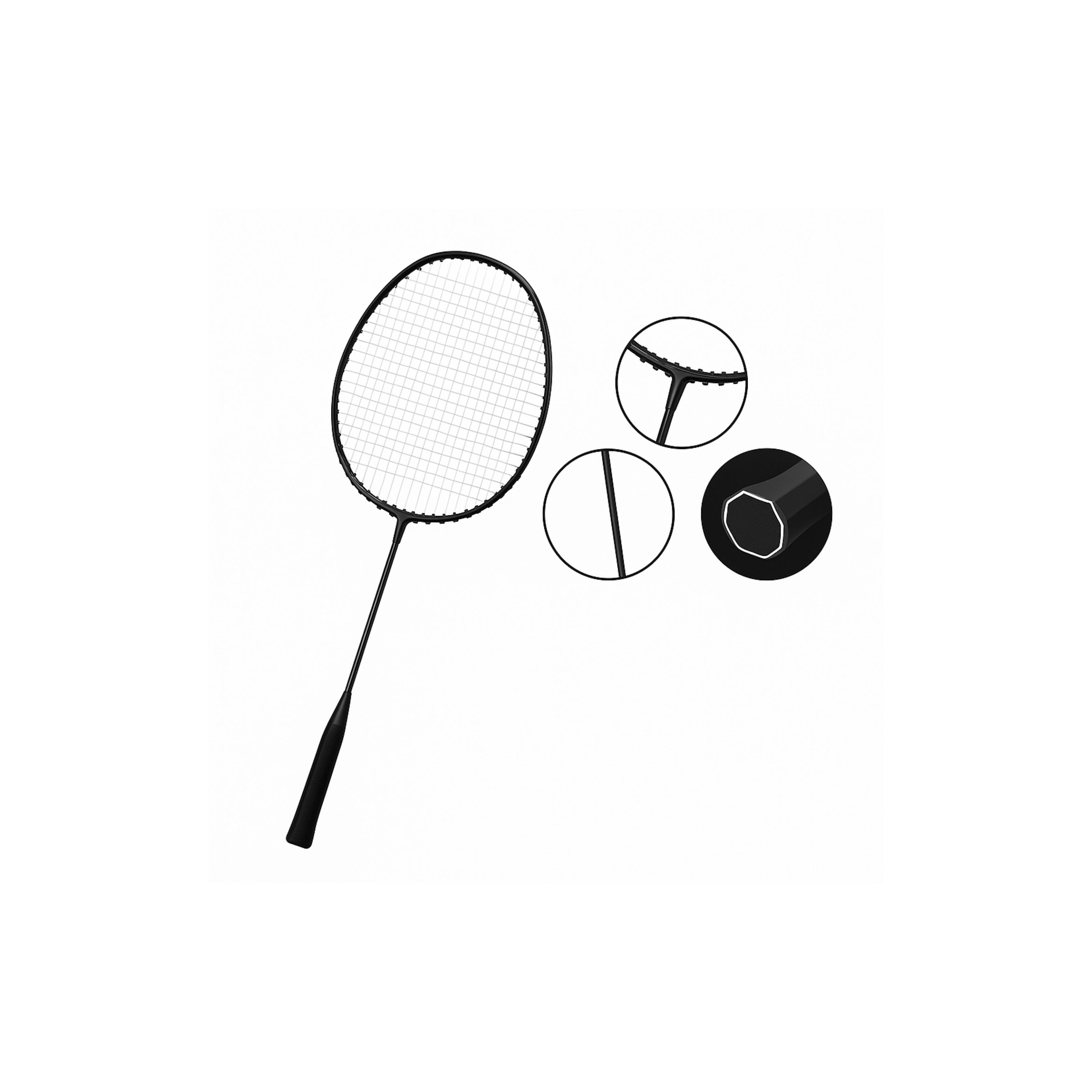 NIDEX PRO MAX BADMINTON RACQUET 