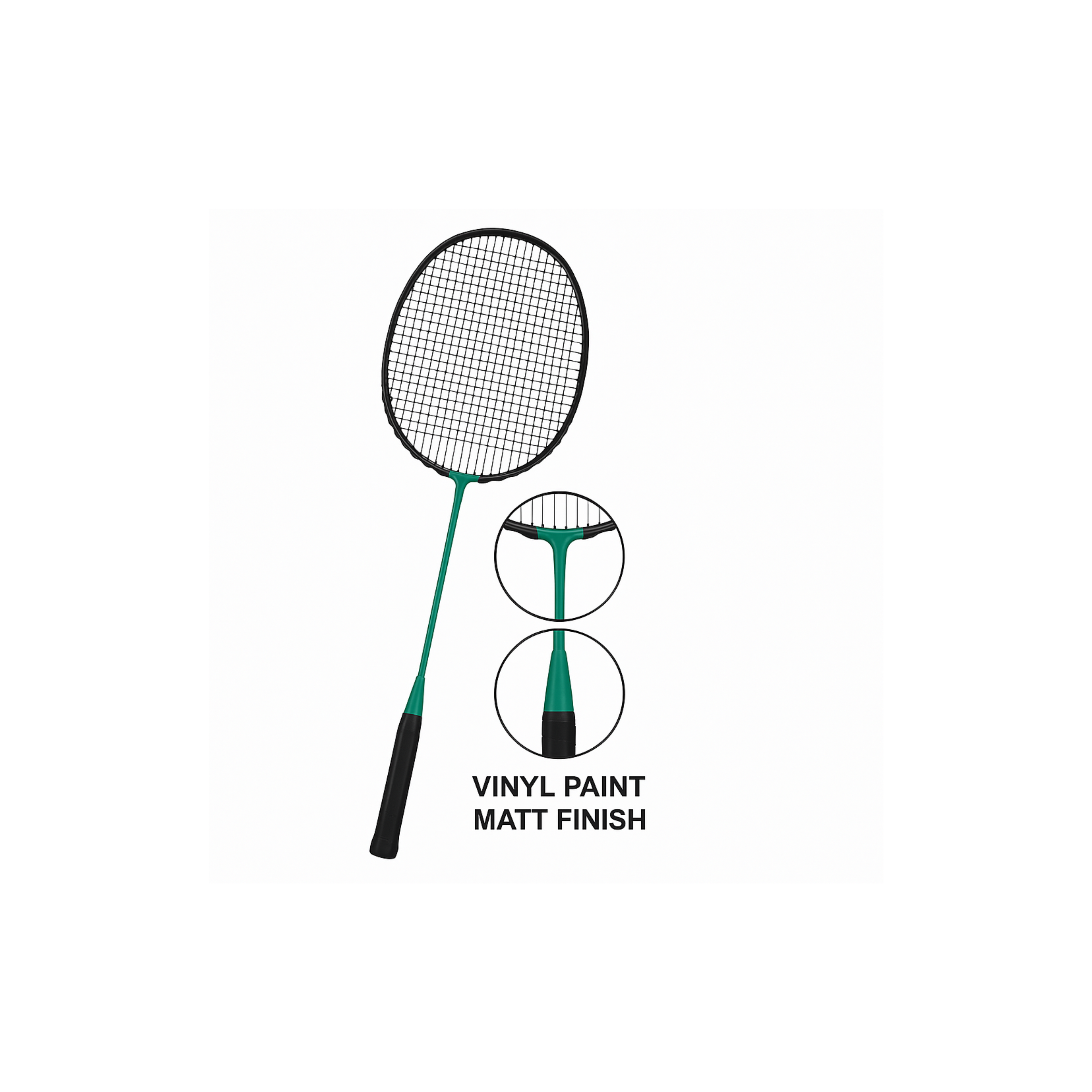 NIDEX SPRING POWER BADMINTON RACQUET 