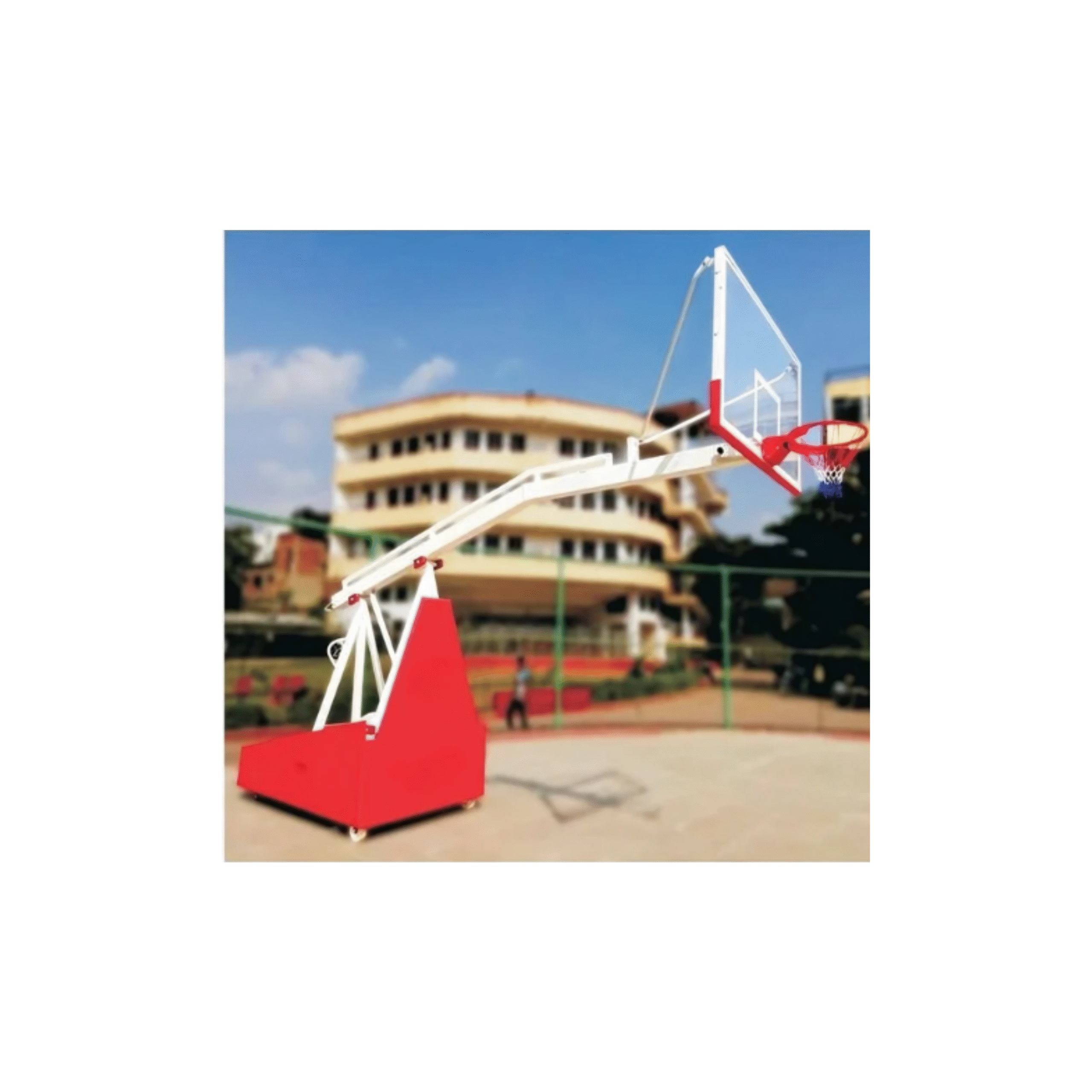 NIDEX TOP BASKETBALL POLE SPRING LOADED MOVABLE 