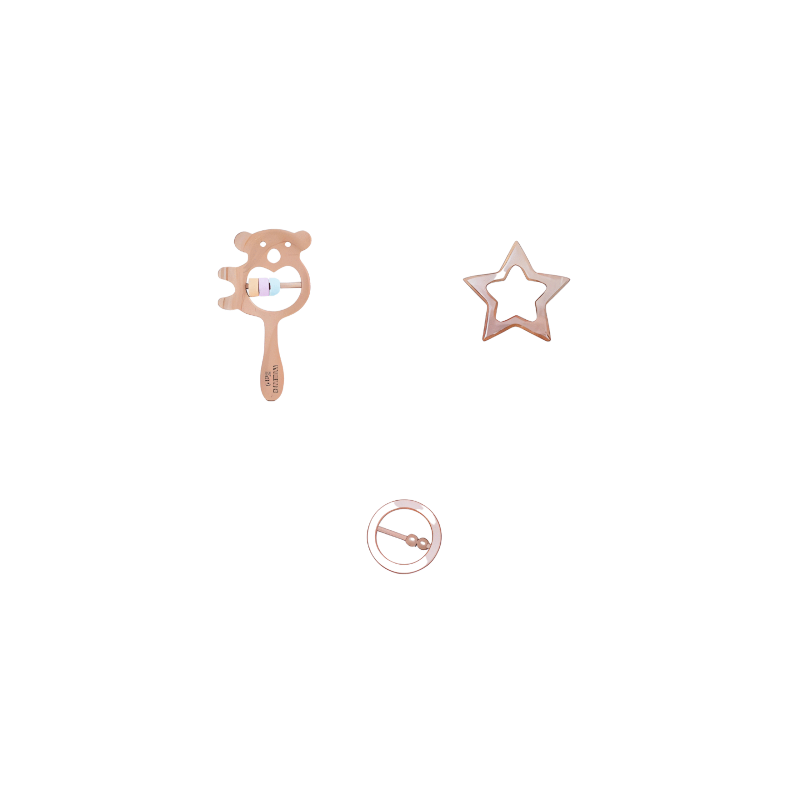 WOODEN RATTLE COMBO