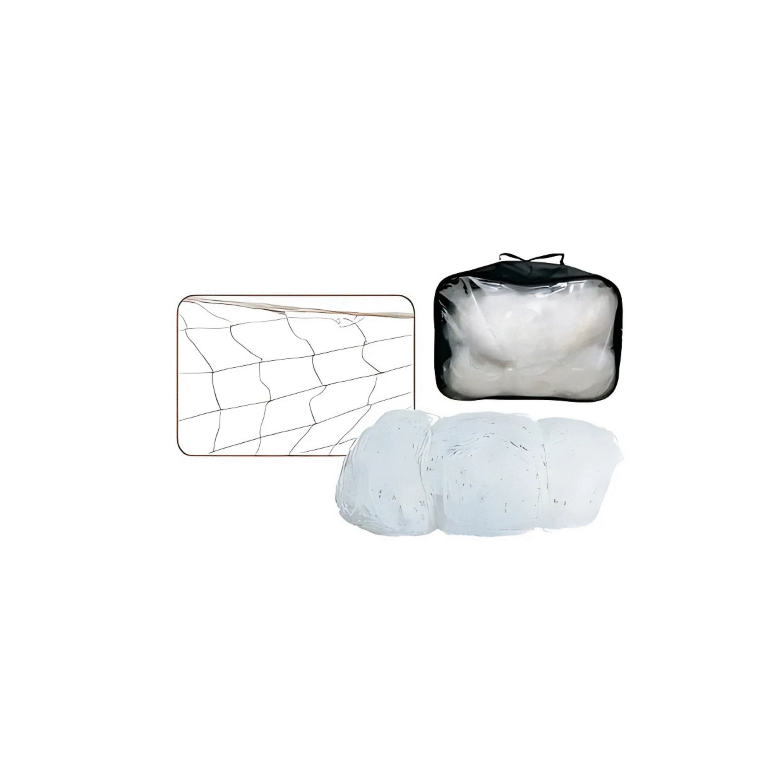 NIDEX FOOTBALL NET NYLON (MACHINE KNITTED)